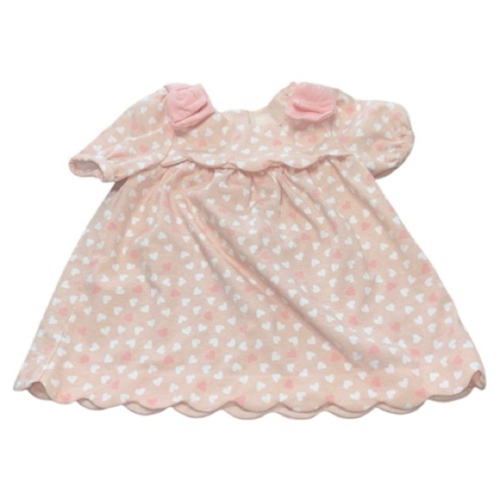Kids Cupcakes and Cashmere Hearts Dress Tunic Bows Valentines Day Girls Size 4T